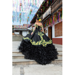 MV36-136 NEGRO/AMARILLO
