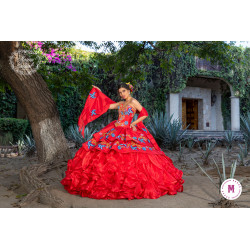 M34-134 Red Dress