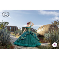 M35-135 Green dress