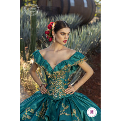 M35-135 Green dress